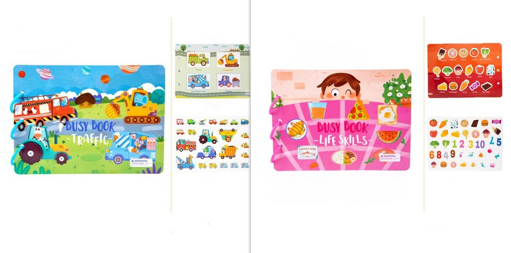 Children's Busy Book Educational Toys Repeated Paste BapMagic