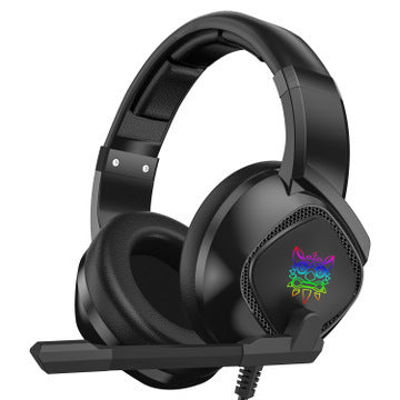 Headphones RGB Light Subwoofer Wired Headphones BapMagic