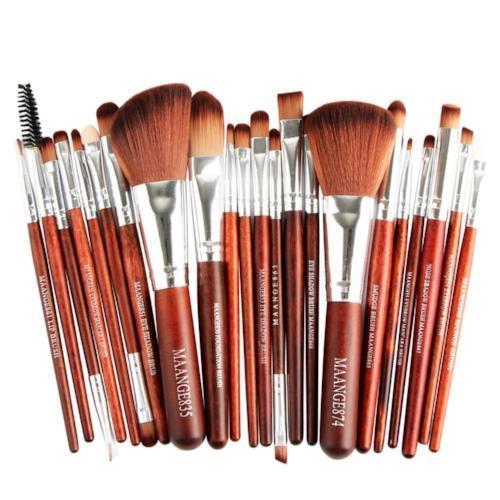 22 Piece Cosmetic Makeup Brush Set BapMagic