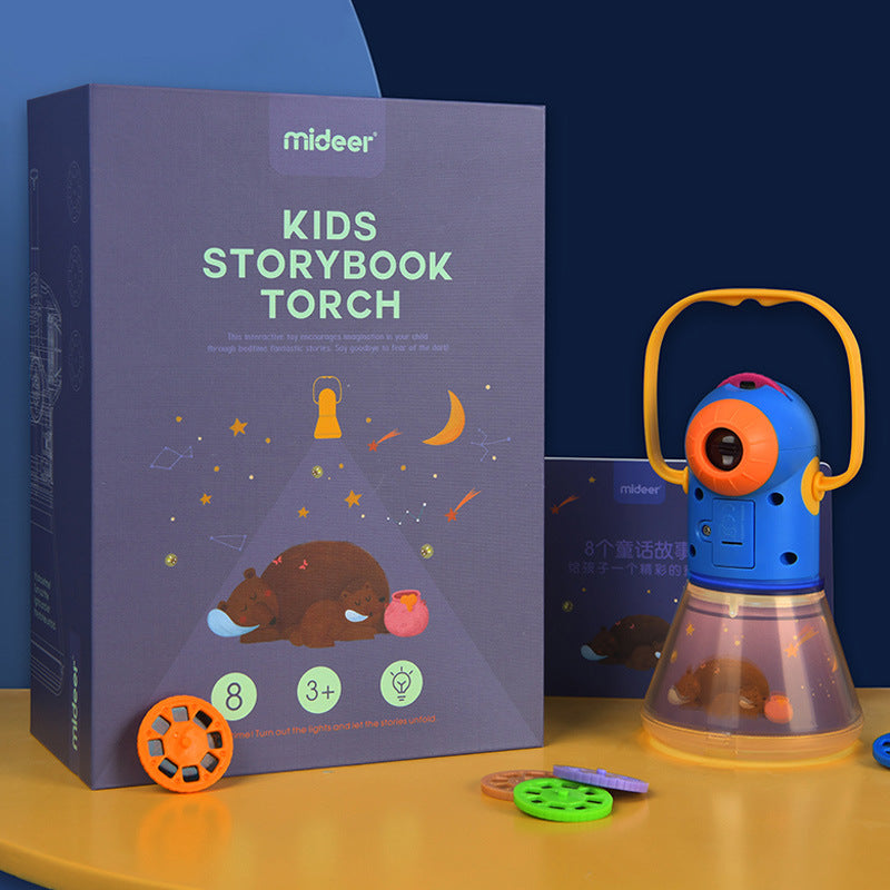 Children's Toy Storybook Torch Projector BapMagic