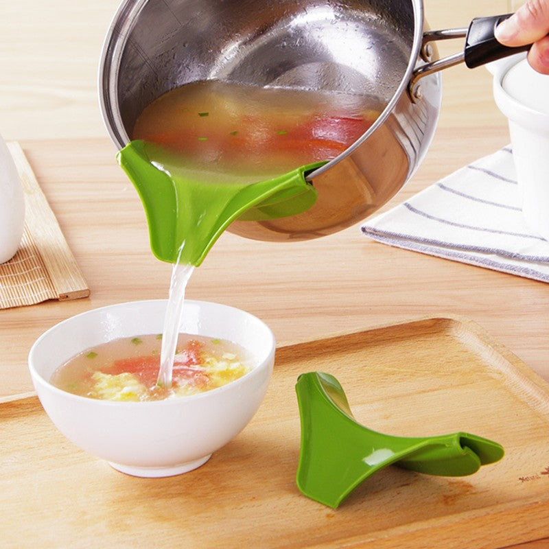 Silicone Soup Funnel Kitchen Gadget Tools BapMagic