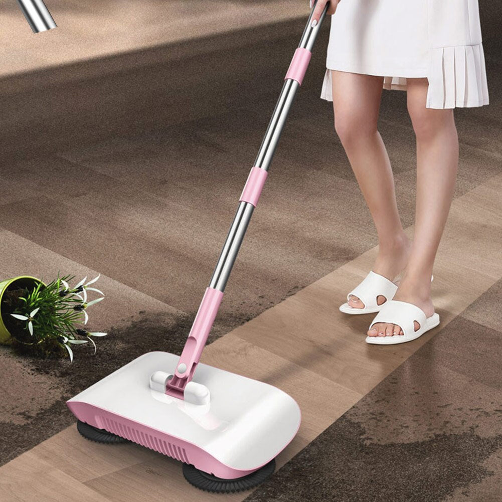 Hand Push Sweeper Household Broom Dustpan Mop BapMagic