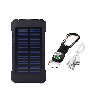 Compatible WithApple, Outdoor Solar Power Bank Battery ForIphone Charge BapMagic