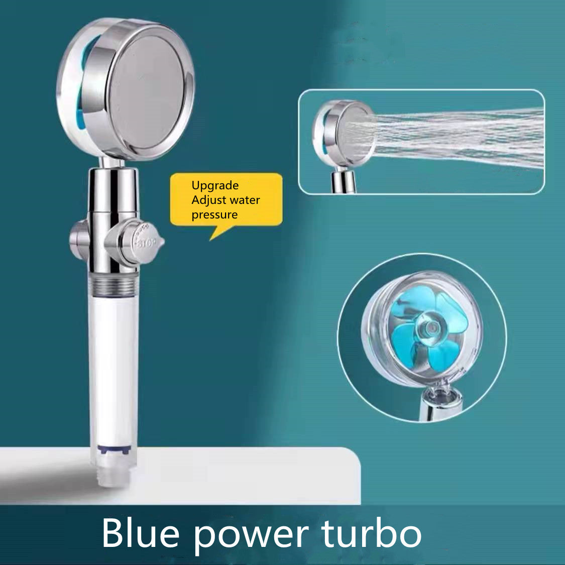 Shower Head Water Saving Flow BapMagic