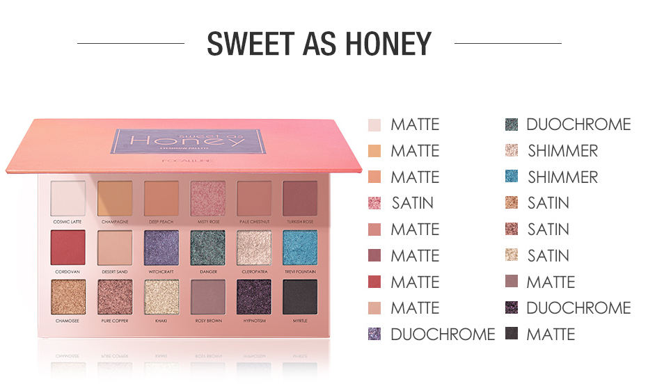 Sweet as Honey Eyeshadow Palette - Honey BapMagic