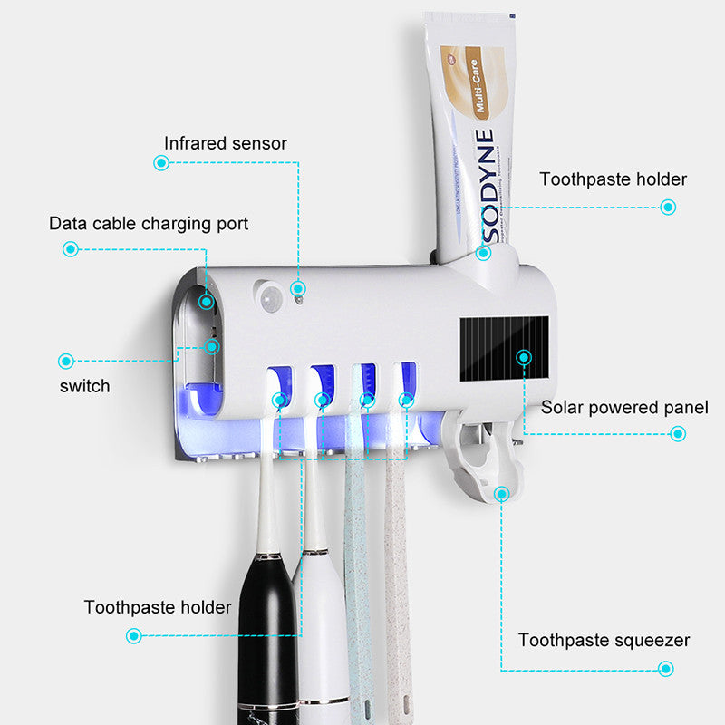 Intelligent UV Toothbrush Sterilizer BapMagic