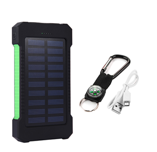 Compatible WithApple, Outdoor Solar Power Bank Battery ForIphone Charge BapMagic