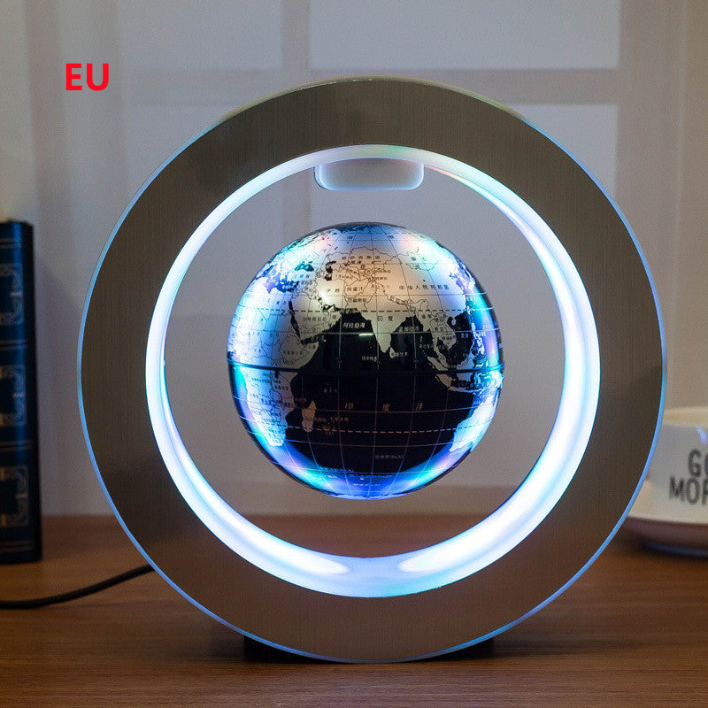 Round LED World Map