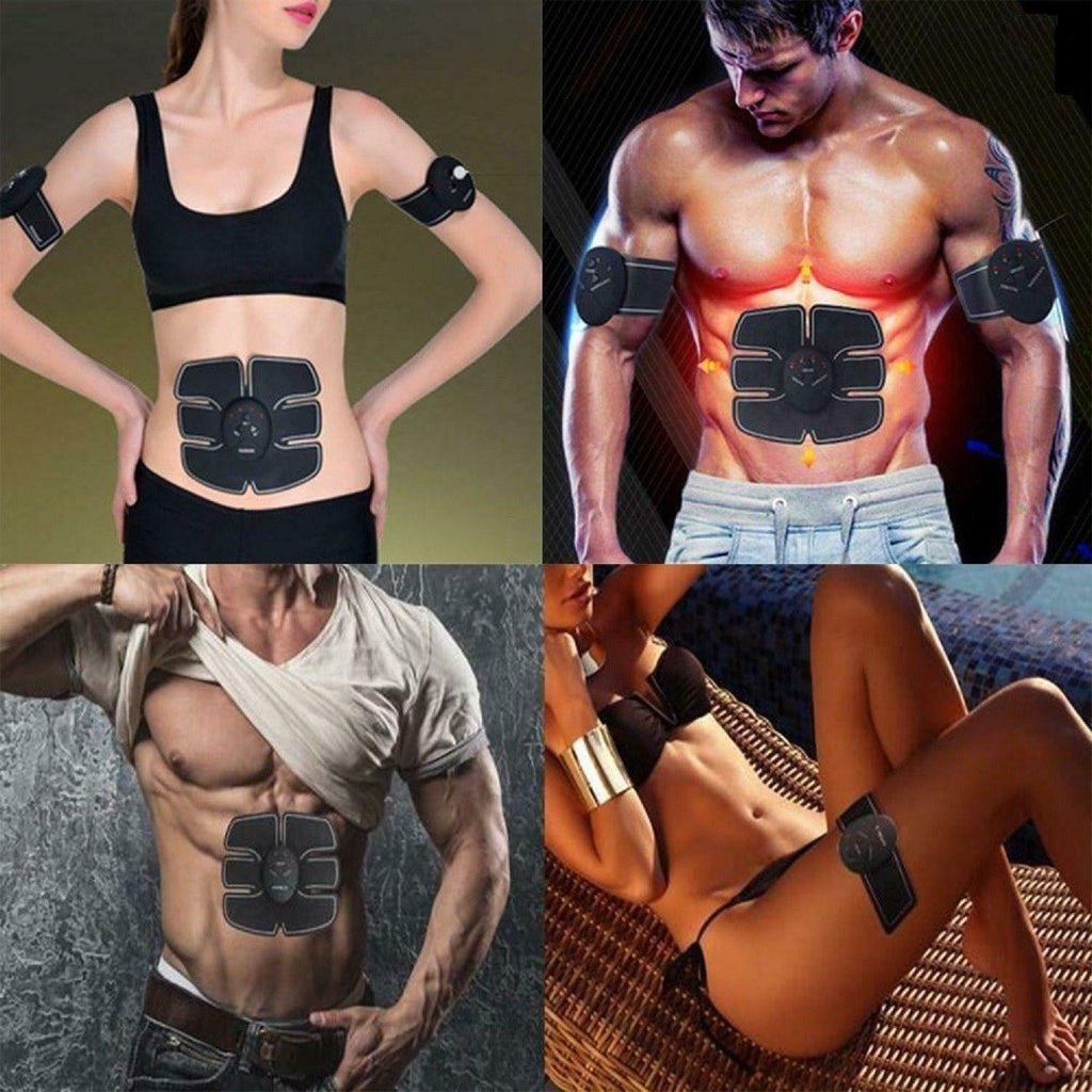 Electric Muscle Toner Machine ABS Toning Belt Simulation Fat Burner Belly Shaper BapMagic