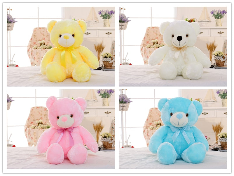 Creative Light Up LED Teddy Bear BapMagic