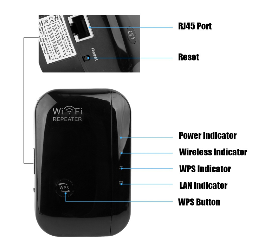 Wifi Repeater Wifi Signal Amplifier BapMagic