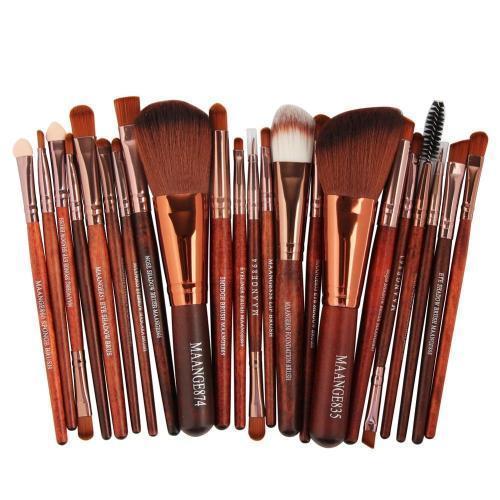 22 Piece Cosmetic Makeup Brush Set BapMagic