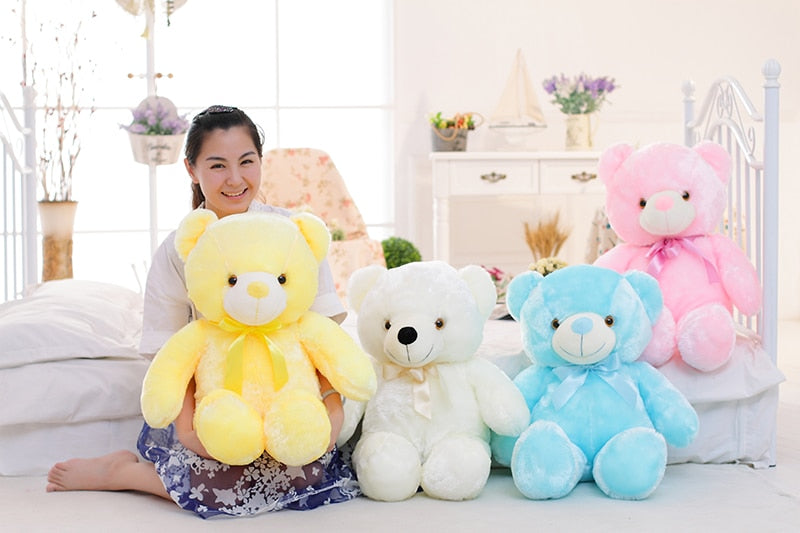 Creative Light Up LED Teddy Bear BapMagic