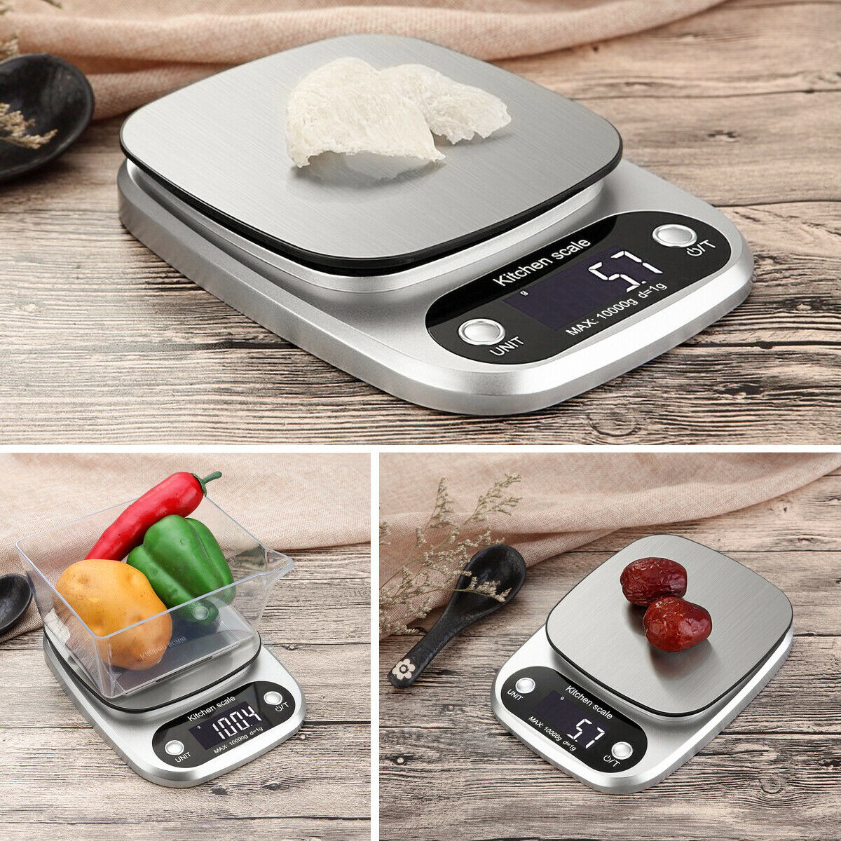 Digital Kitchen Food Diet Scale BapMagic