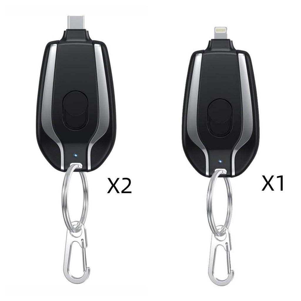 1500mAh Mini Power Emergency Pod Keychain Charger BapMagic