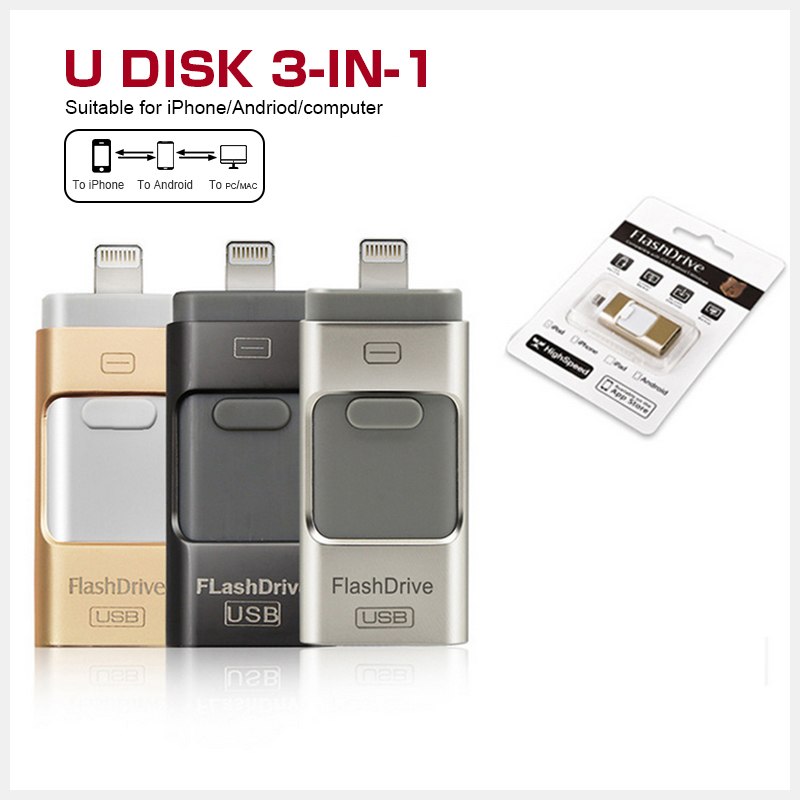 Three In One OTG USB Flash Disk For Computer And Mobile Phone BapMagic