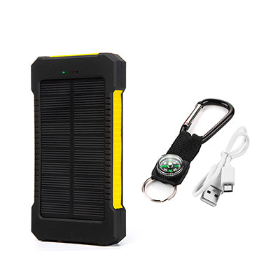 Compatible WithApple, Outdoor Solar Power Bank Battery ForIphone Charge BapMagic