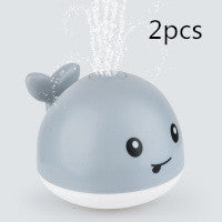 New Baby Bathroom Bath Electric Induction Whale Spray Small Toy BapMagic