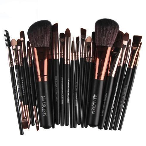 22 Piece Cosmetic Makeup Brush Set BapMagic