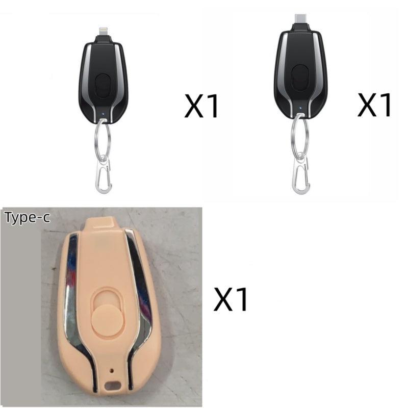 1500mAh Mini Power Emergency Pod Keychain Charger BapMagic