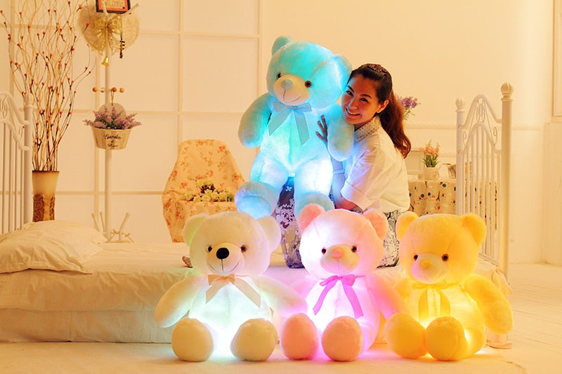 Creative Light Up LED Teddy Bear BapMagic