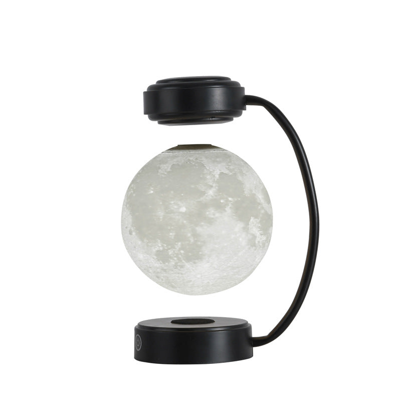 3D LED Moon Night Light Wireless Magnetic Levitating Rotating Floating Ball Lamp BapMagic