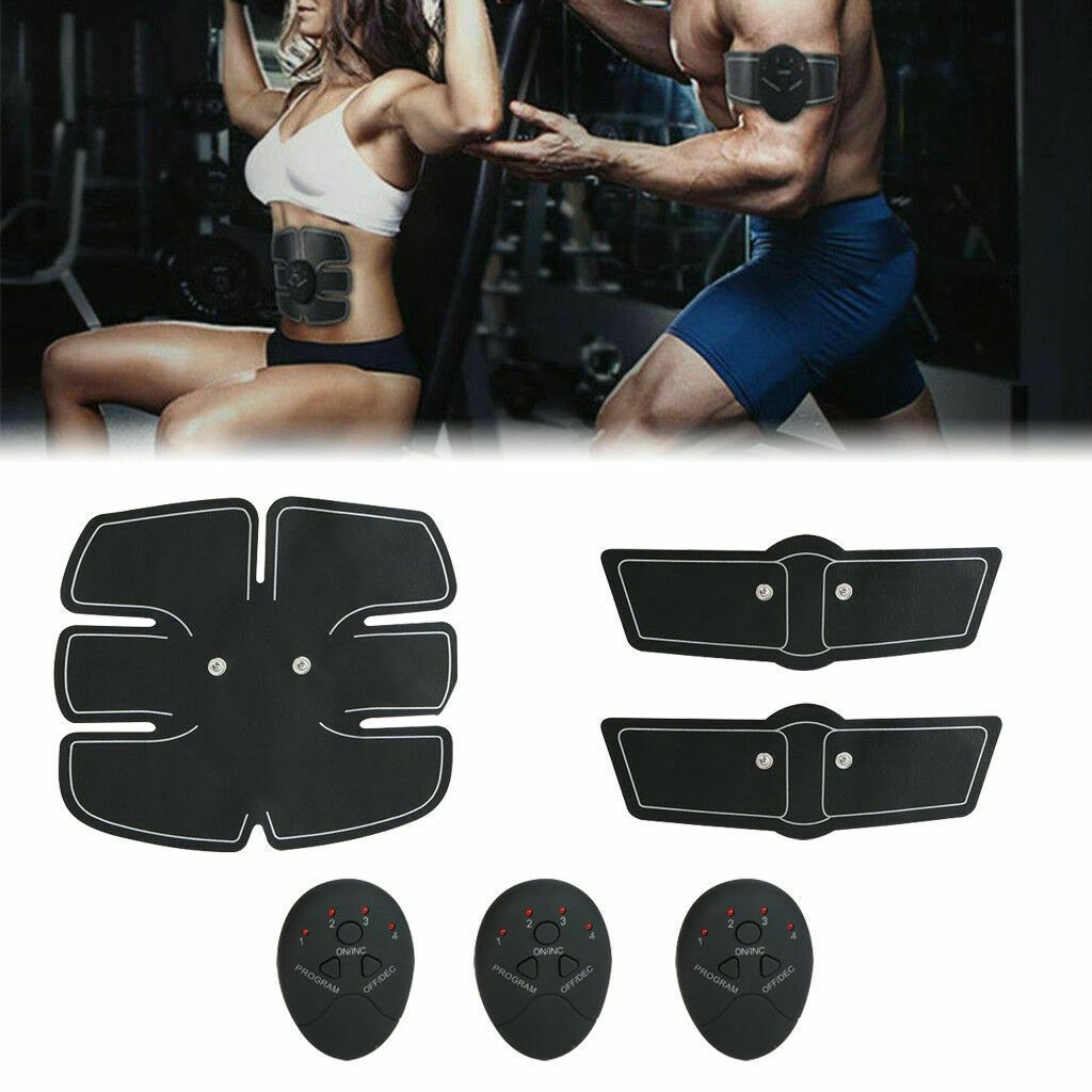 Electric Muscle Toner Machine ABS Toning Belt Simulation Fat Burner Belly Shaper BapMagic