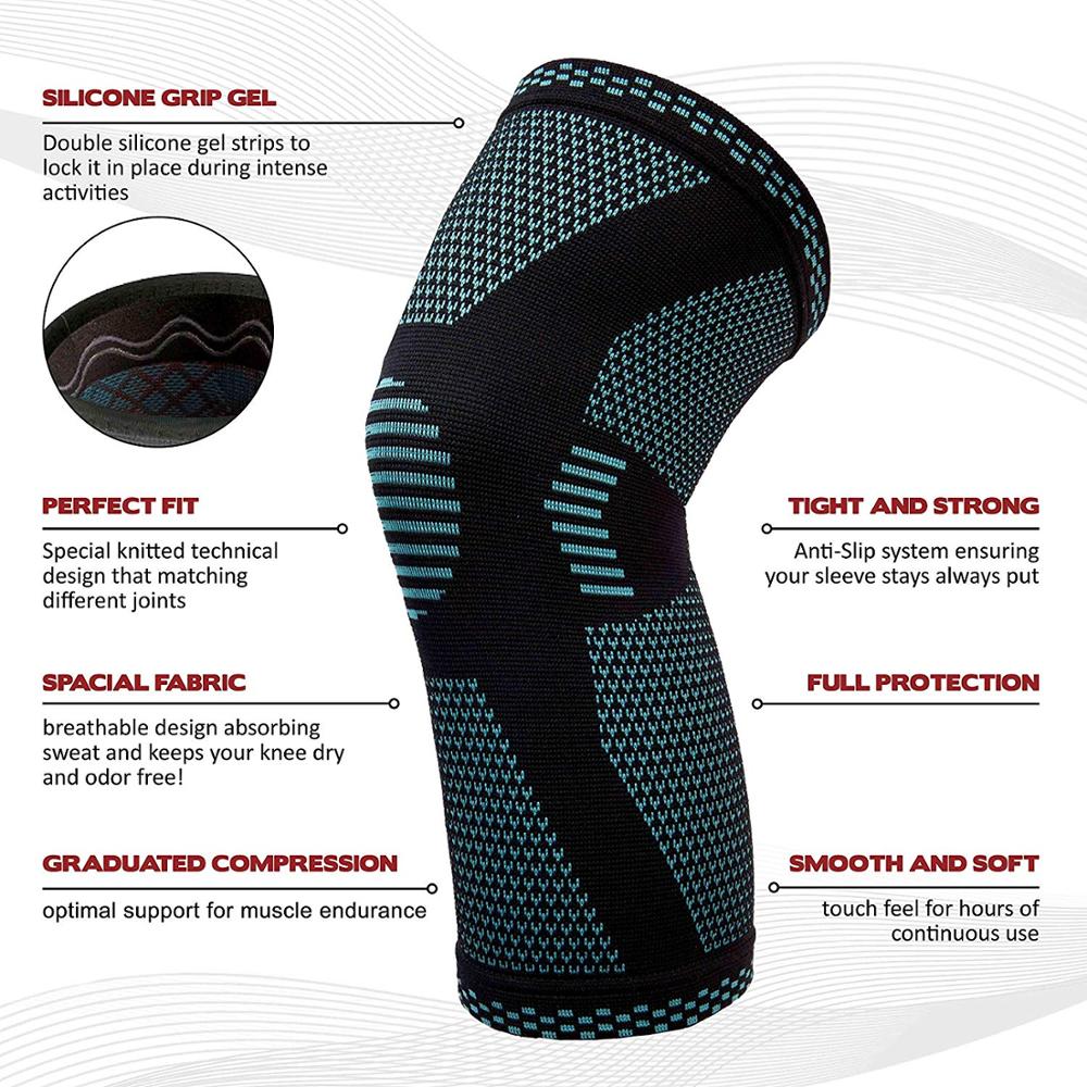 Sports Knee Pads Knitted Sports Knee Pads BapMagic