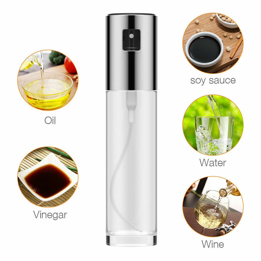 Olive Oil Sprayer Cooking Mister Spray Fine Bottle Oil Dispenser Kitchen BapMagic