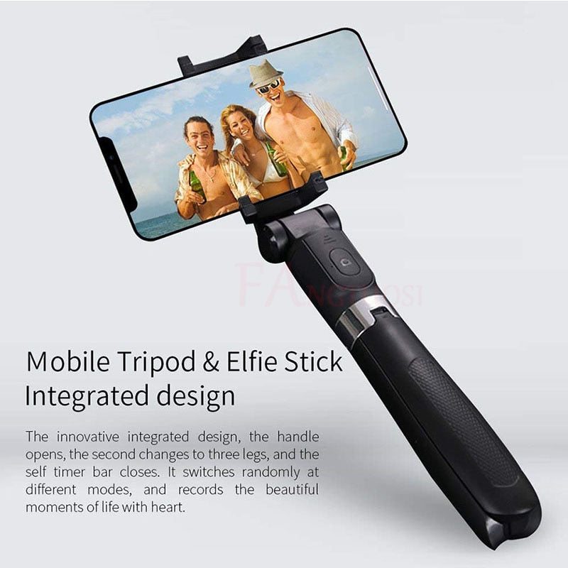 Tripod Selfie Stick Mobile Universal Live Triangle Bracket BapMagic