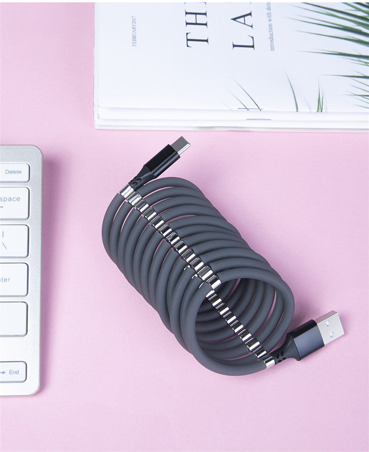 Compatible with Apple , Magnetic Absorption Nano Data Line BapMagic