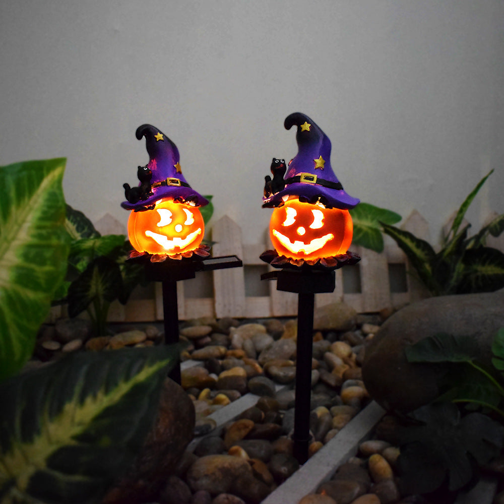 Creative Solar Outdoor Garden Halloween Pumpkin Lantern