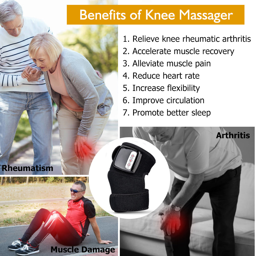 Electric Infrared Heating Knee Massager BapMagic