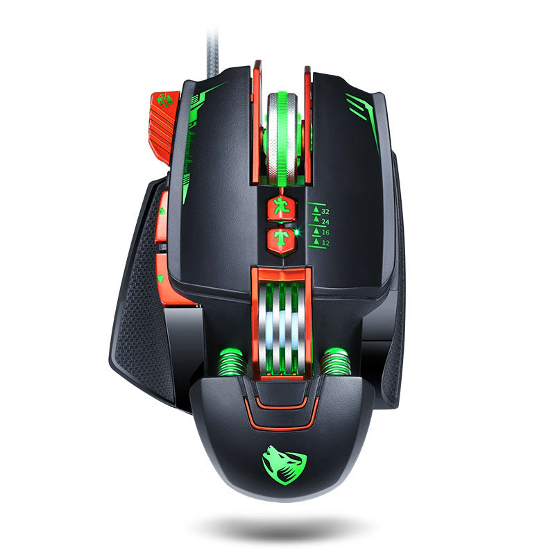 Thunder Wolf V9 Gaming Mouse Gaming Machine BapMagic