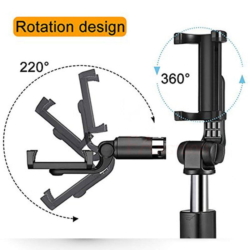 Tripod Selfie Stick Mobile Universal Live Triangle Bracket BapMagic