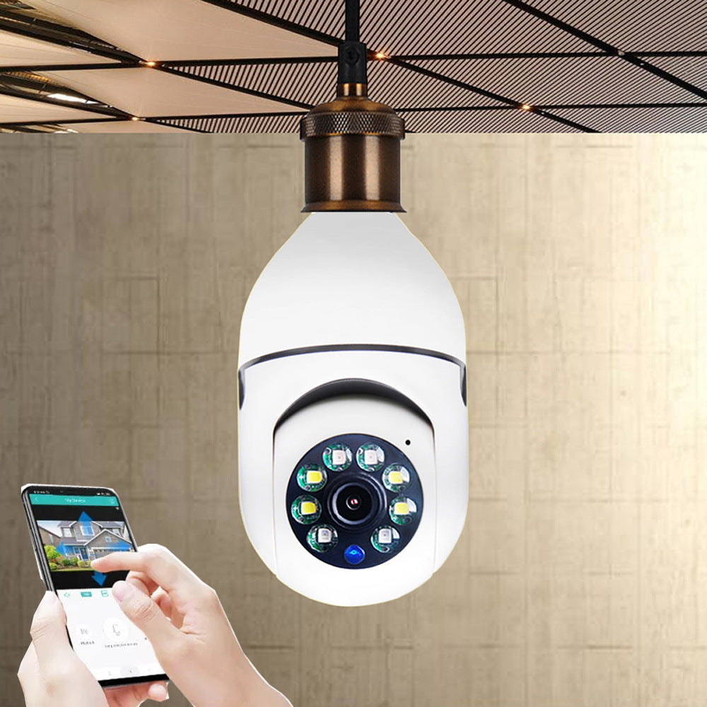 WiFi CAMERA 1080P Bulb 4X Zoom Camera E27 Home 5GWiFi Alarm Monitor BapMagic