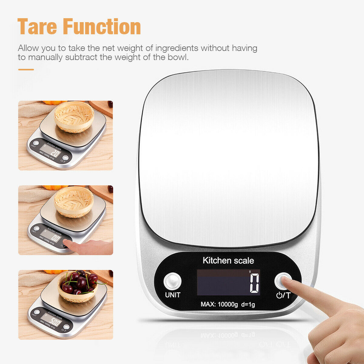 Digital Kitchen Food Diet Scale BapMagic