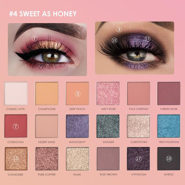 Sweet as Honey Eyeshadow Palette - Honey BapMagic