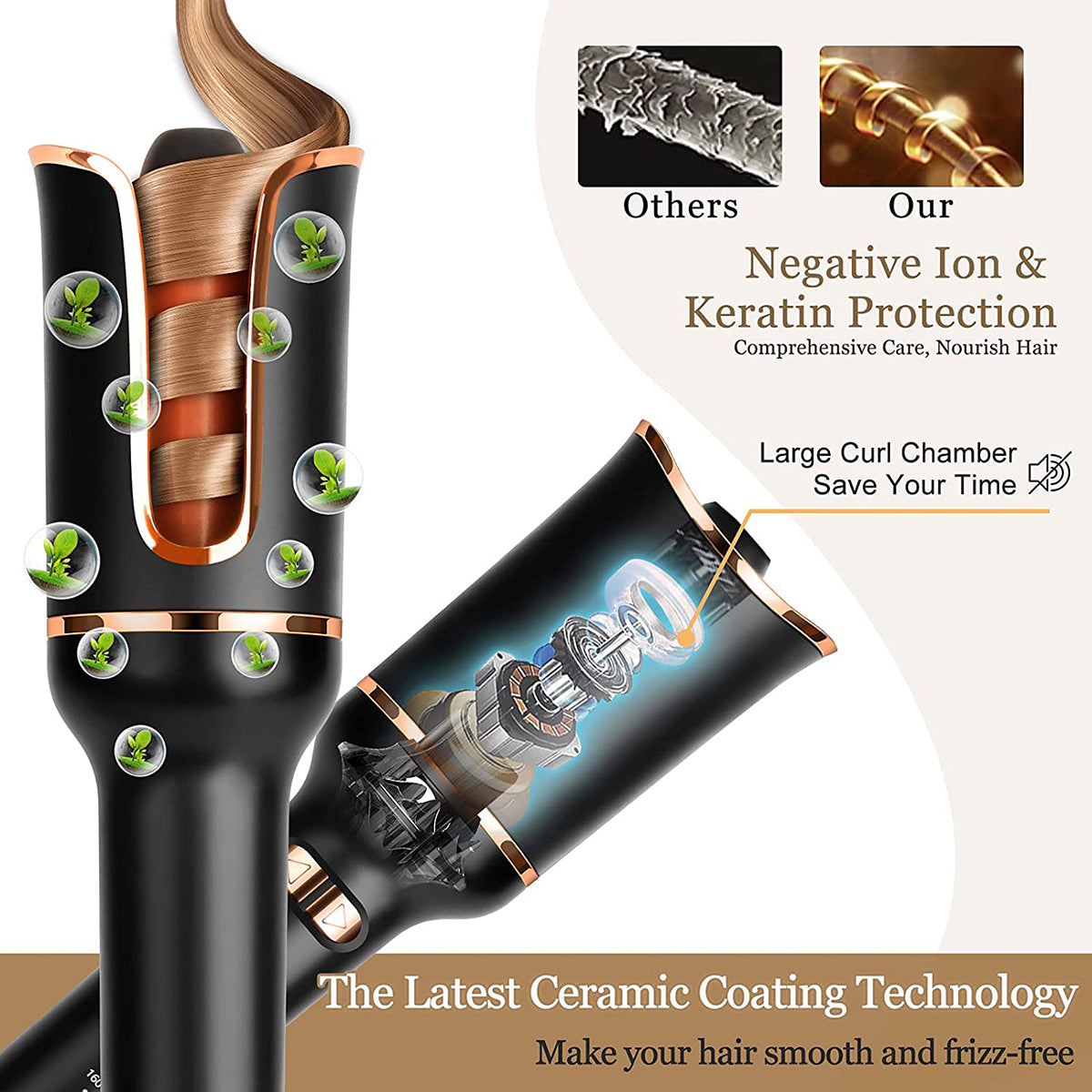 Automatic Curling Iron Air Curling BapMagic