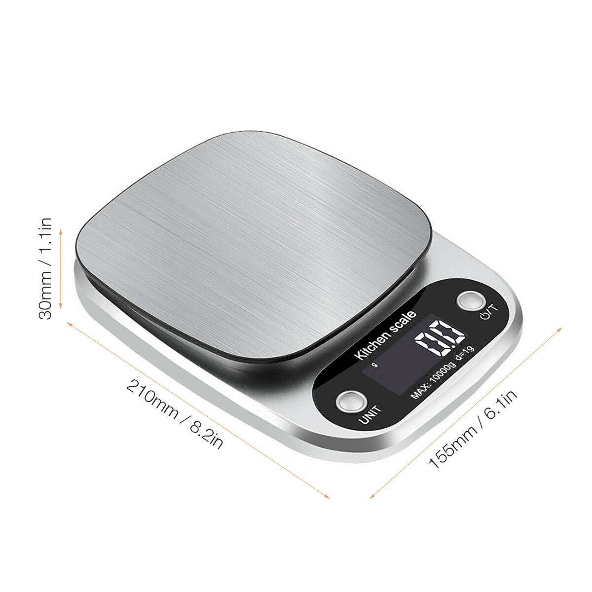 Digital Kitchen Food Diet Scale BapMagic