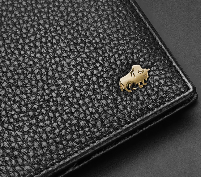 American Bison Wallet Mens Long Leather BapMagic