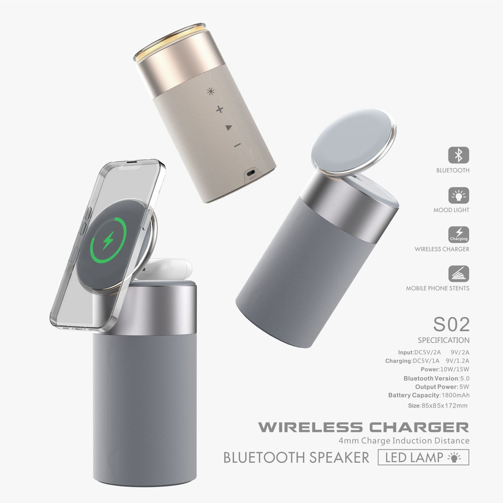 Multi-Function IPhone And AirPods Wireless Charger BapMagic