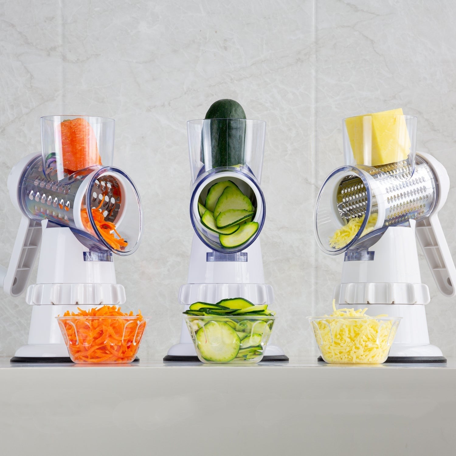 3 In 1 Vegetable Slicer Manual Kitchen BapMagic