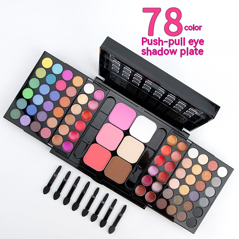 78 Colors Makeup Set Shading Powder Lipstick BapMagic