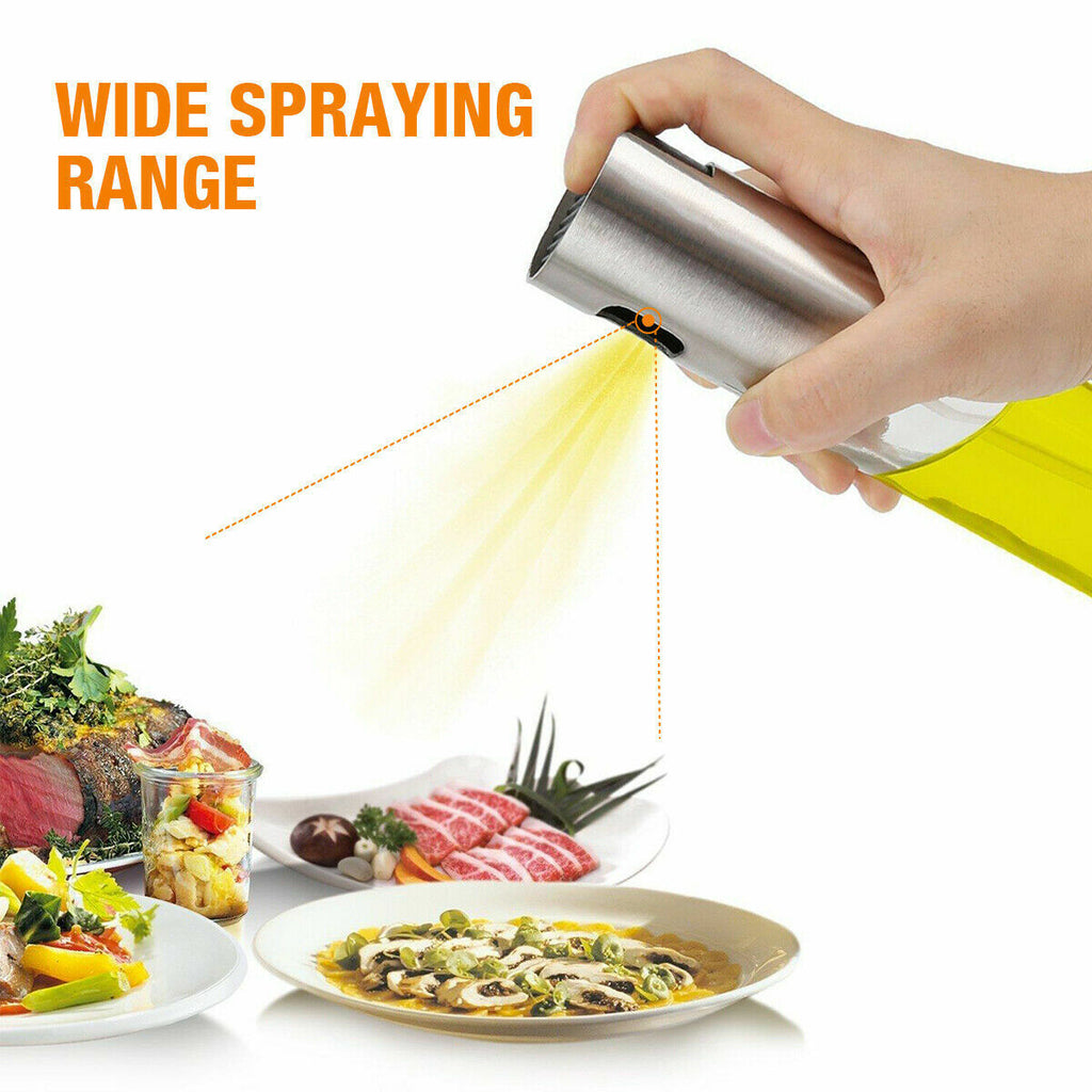 Olive Oil Sprayer Cooking Mister Spray Fine Bottle Oil Dispenser Kitchen BapMagic