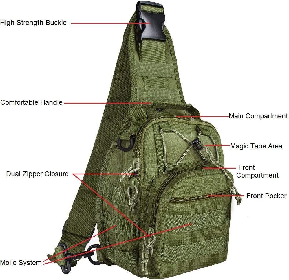 Outdoor Tactical Sling Bag BapMagic