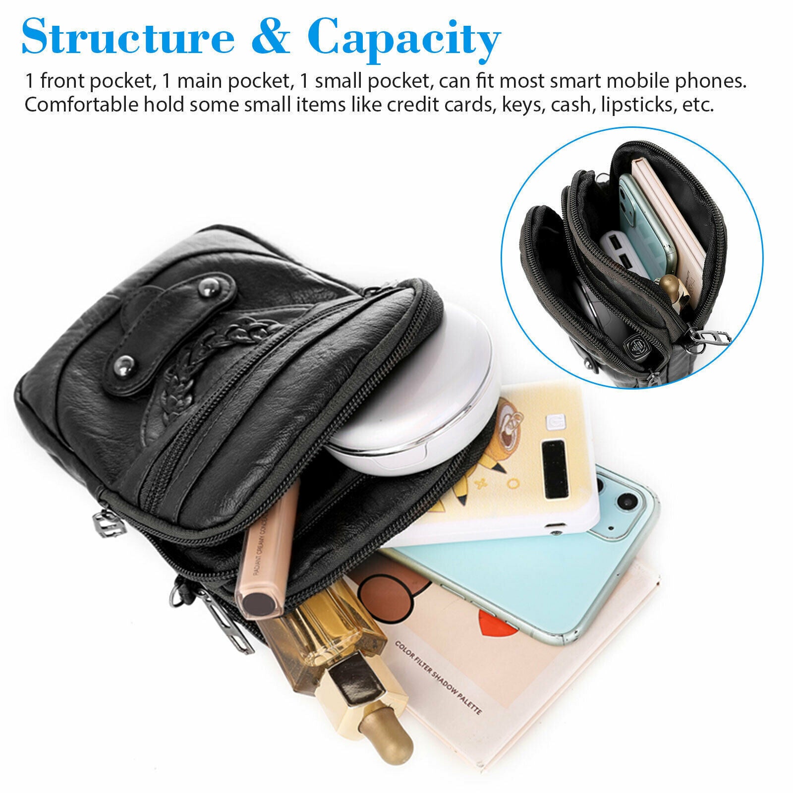 Small Cell Phone Handbag BapMagic