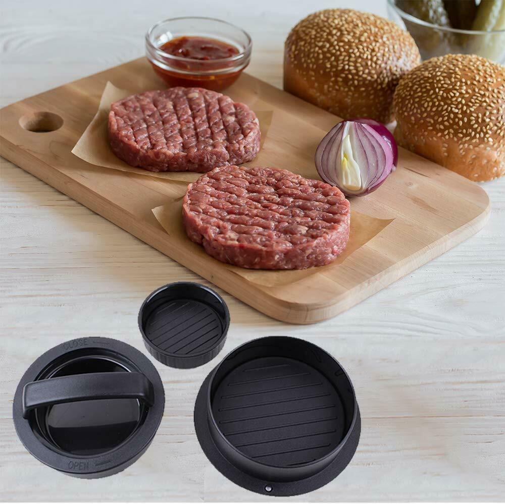 Burger Press Stuffed Patty Maker Mold Slider EASY Homemade Hamburger Making Tool BapMagic