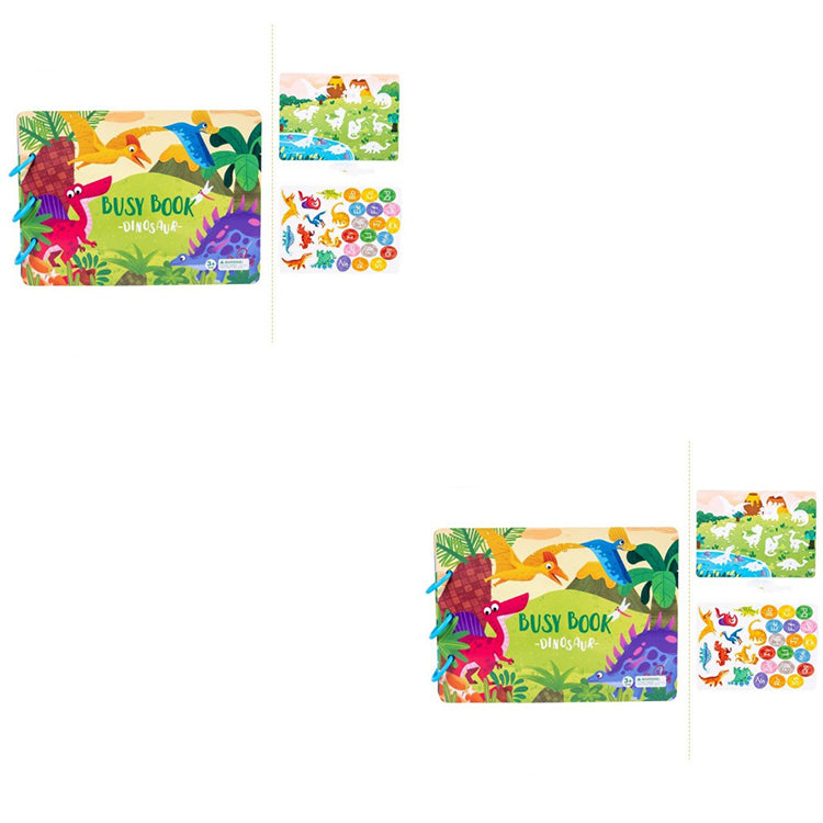 Children's Busy Book Educational Toys Repeated Paste BapMagic