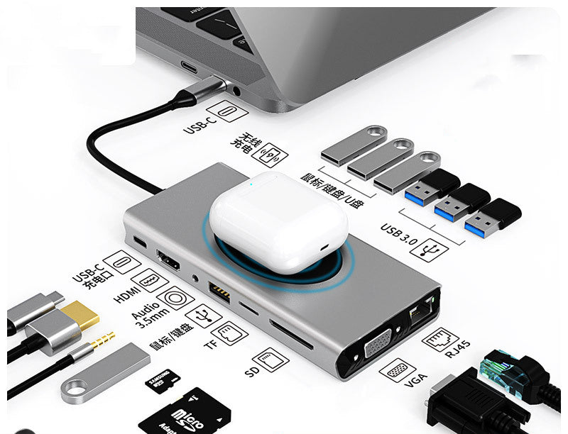 Hub Multi-function Hub HDMI Docking Station Notebook Converter BapMagic